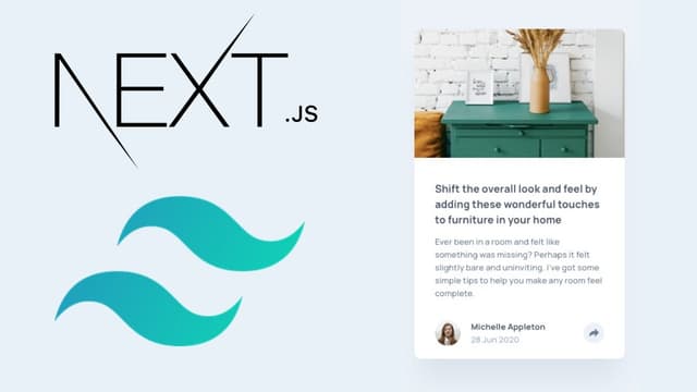 Tailwind CSS in Next.js